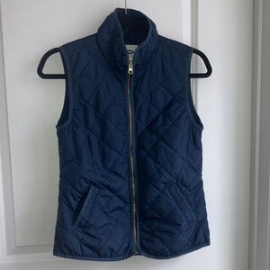 Old Navy Navy Quilted Vest